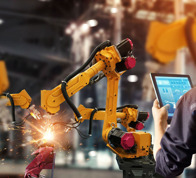 Soluções flexíveis para a indústria de robótica